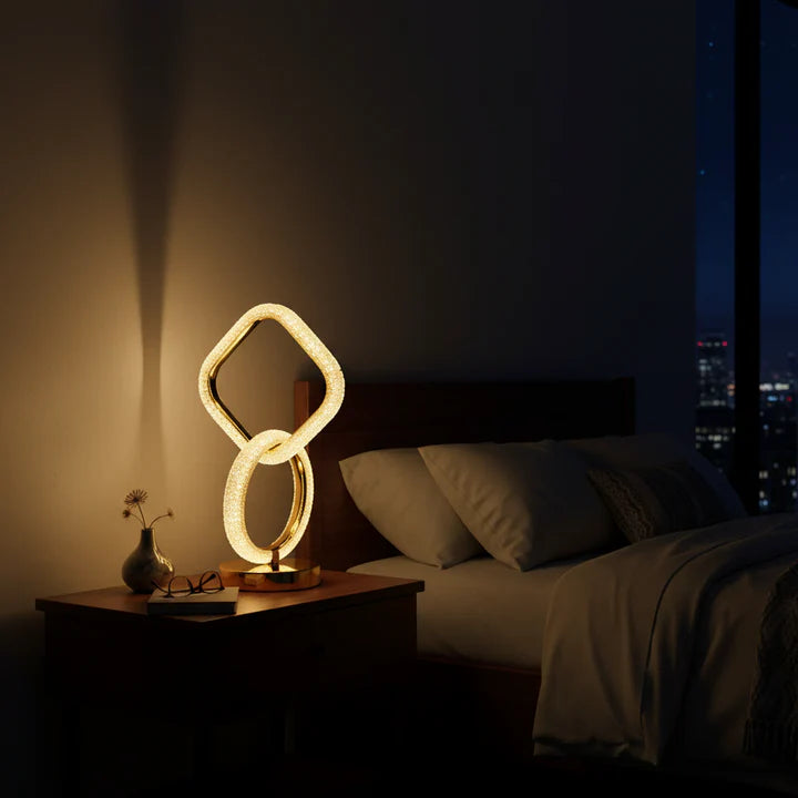Geometric Loop LED Table Lamp