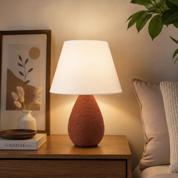 ROPE ORANGE LAMP
