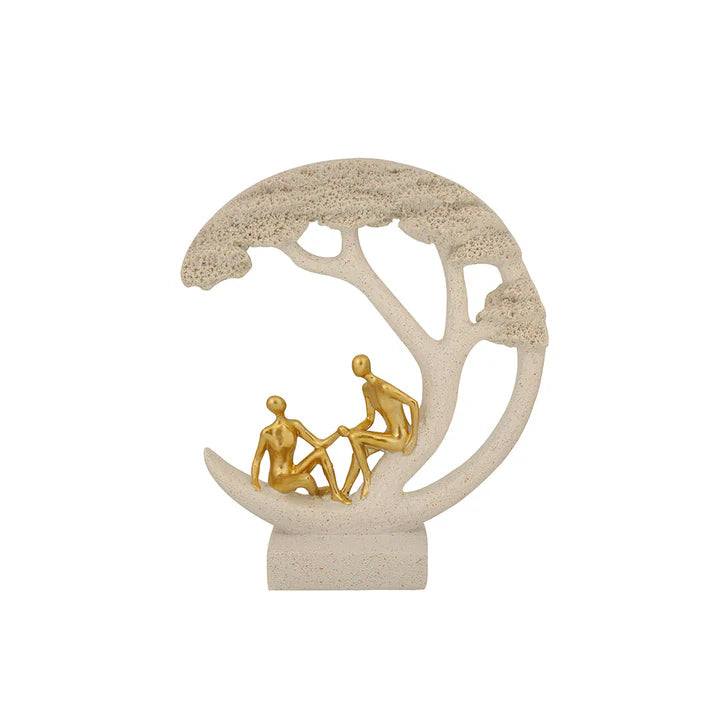 Modern Couple "Tree of Life" Sculpture