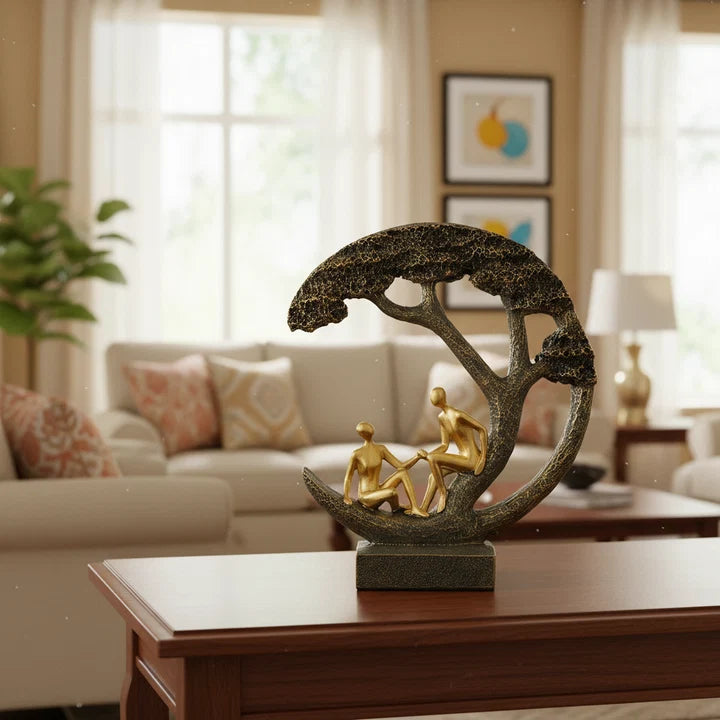 Modern Couple "Tree of Life" Sculpture