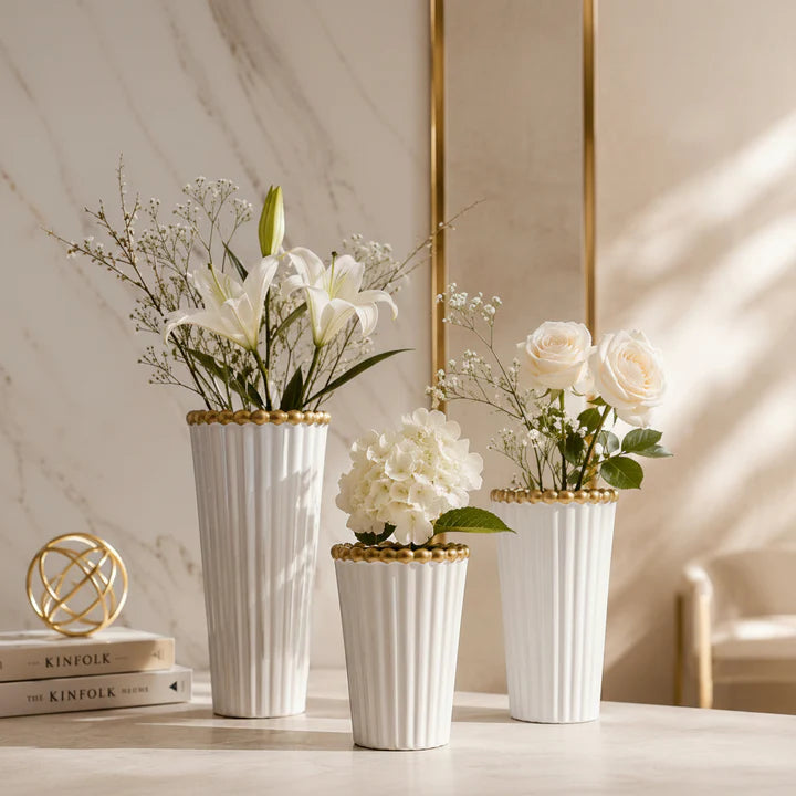 Aurelia Luxury Ceramic Vase Set