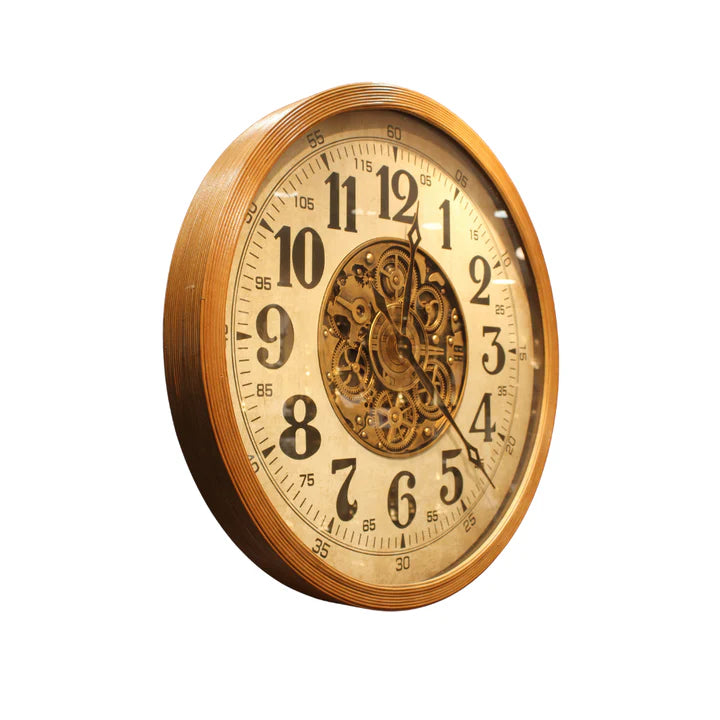 Vintage Gear Wall Clock