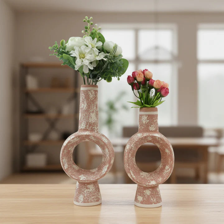 Modern Ceramic Vase Decor Set