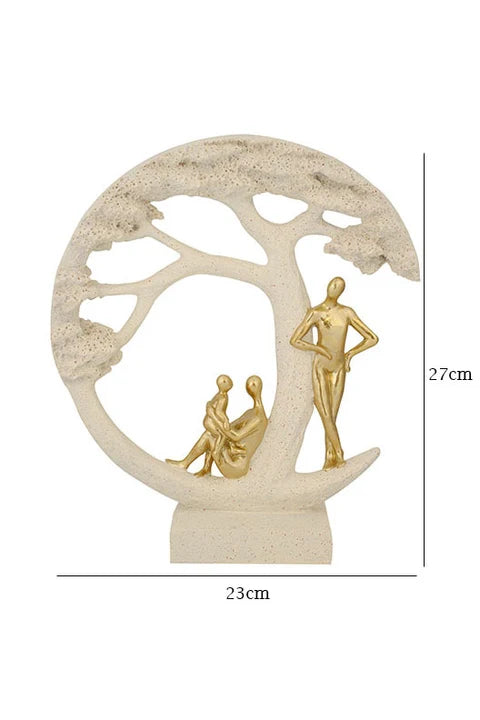 Modern Family Tree Sculpture