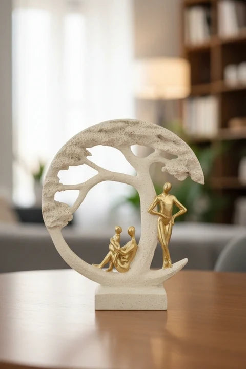 Modern Family Tree Sculpture
