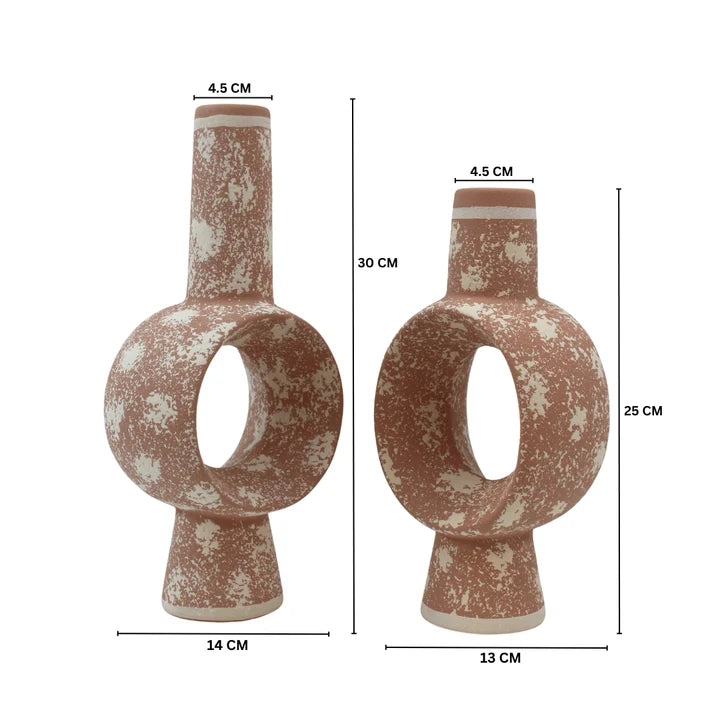 Modern Ceramic Vase Decor Set