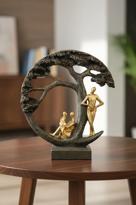 Modern Family Tree Sculpture