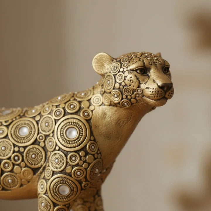 Regal Orbit Leopard Showpiece
