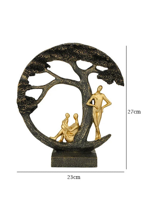 Modern Family Tree Sculpture