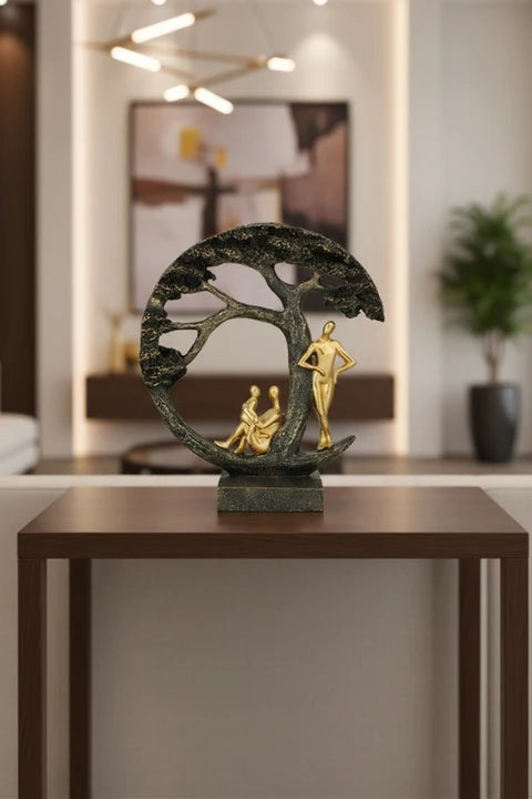 Modern Family Tree Sculpture
