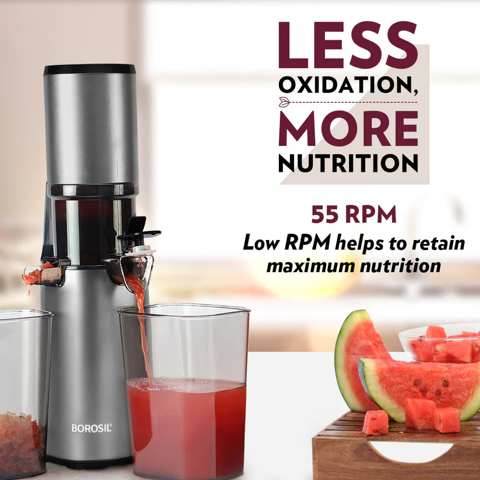 BOROSIL Smart Juice Slow Juicer