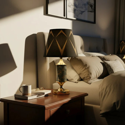 Ceramic Base Bedside Table Lamp