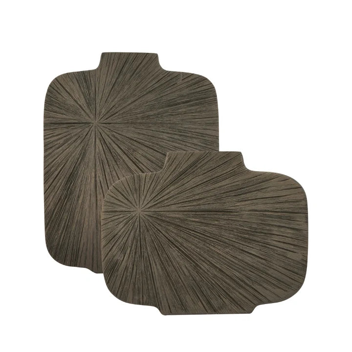 Matte Brown Tabletop Flower Vases