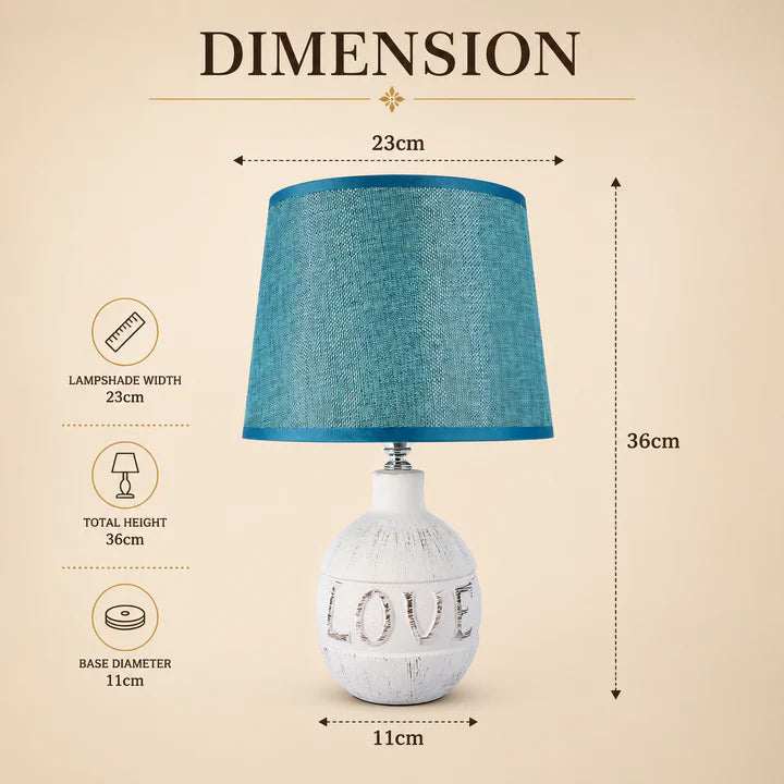 Love Pattern Table Lamp