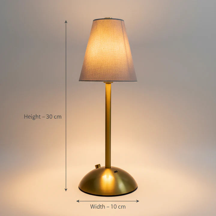 LuxeGlow Tap Lamp – Premium Metal Ambient