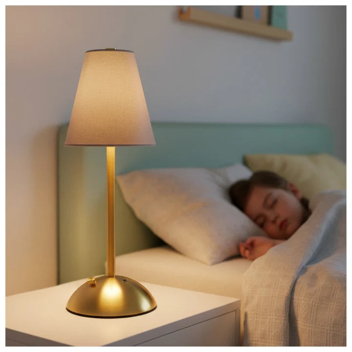 LuxeGlow Tap Lamp – Premium Metal Ambient