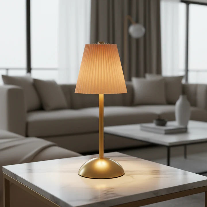 LuxeGlow Tap Lamp – Soft Orange Edition