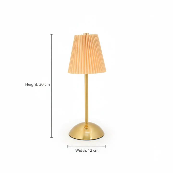 LuxeGlow Tap Lamp – Soft Orange Edition